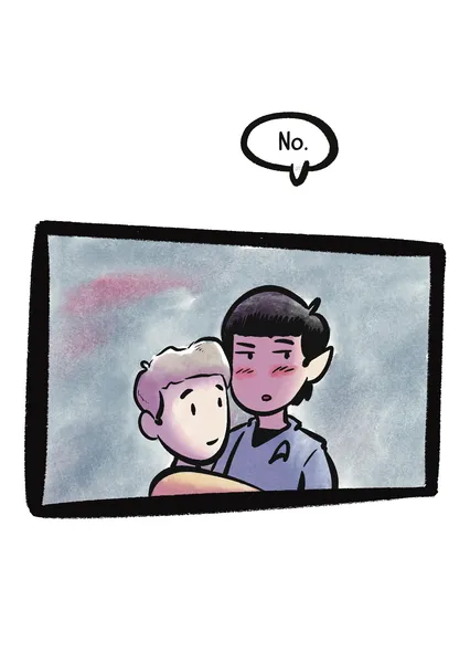 Kirk y Spock son los mejores amiguis