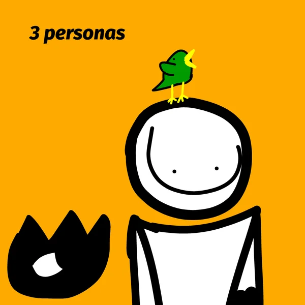 3 personas