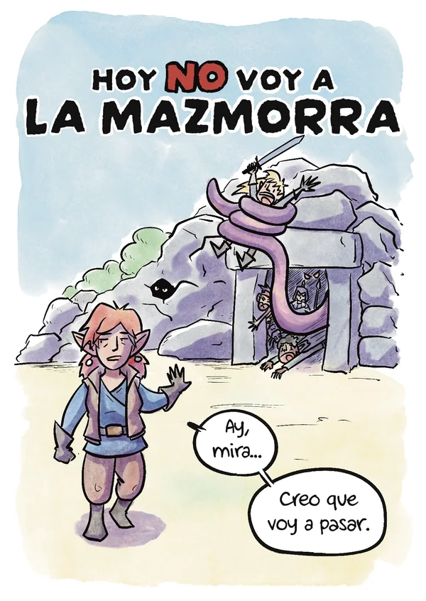 Portada de Hoy no voy a la mazmorra
