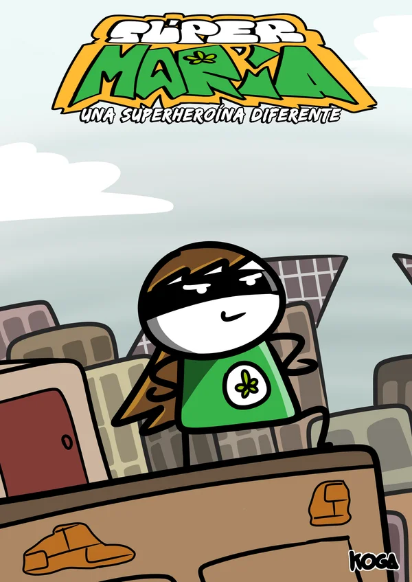 Portada de Súper María: Una superheroína diferente